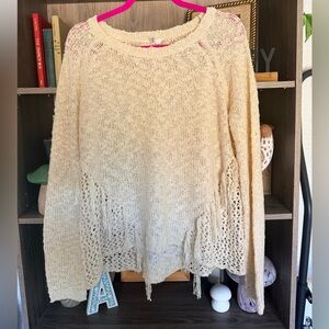 Rip Curl Cream Knit Sweater
